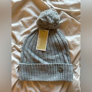 Gray Michael Kors Beanie